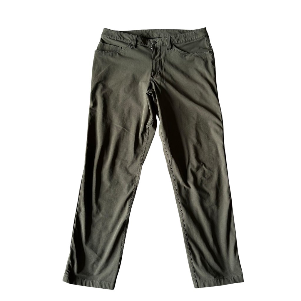 Lululemon Abc Pant Classic Mens Dark Olive Warpstreme Athletic Size 32